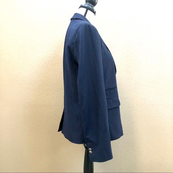 Jcrew navy blue blazer Sz 12 - Picture 4 of 7